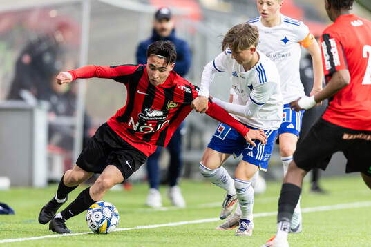 Brommapojkarnas Paulos Abraham och IFK Norrköpings Hugo