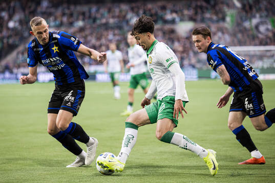 Sirius Jakob Voelkerling Persson och Noel Milleskog mot