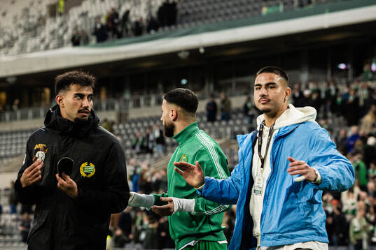 Hammarbys Montader Madjed och Jusef Erabi