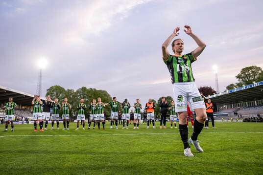 GAIS August Wängberg jublar