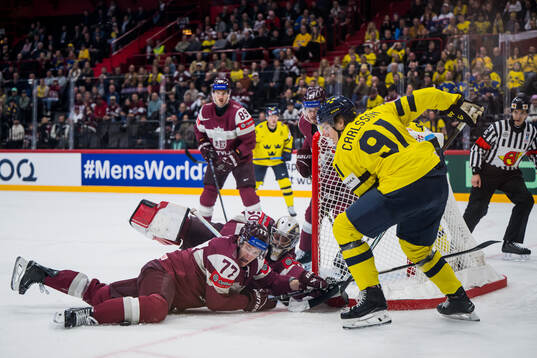 Kristaps Roberts Zile and Kristers Gudlevskis of Latvia and