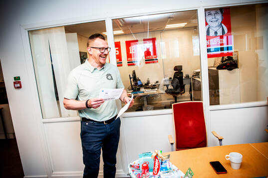 Jesper Mattsson, säljare för Malmö Redhawks