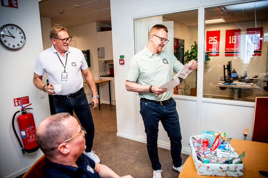 Jesper Mattsson, säljare för Malmö Redhawks