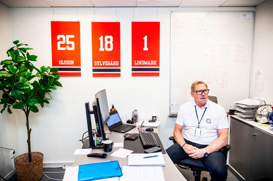 Patrik Sylvegård, VD för Malmö Redhawks