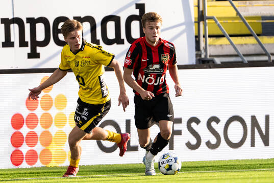 Elfsborgs Gottfrid Rapp och Brommapojkarnas Wilmer Odefalk