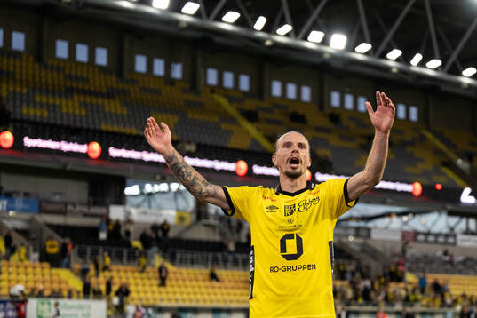 Elfsborgs Niklas Hult jublar