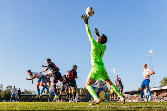 Bla gjennom flere bilder av Fotboll, Allsvenskan, Värnamo - Malmö FF