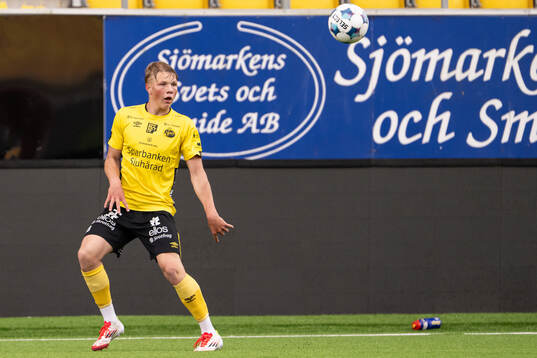 under fotbollsmatchen i P19 Allsvenskan mellan Elfsborg och Kalmar FF den 17 maj 2025 i Borås. 