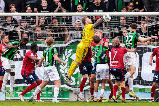Östers målvakt Robin Wallinder