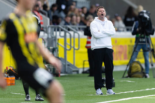 Häckens tränare Jens Gustafsson