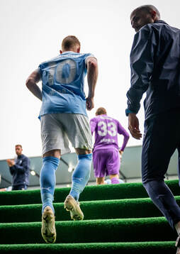 Malmö FFs Anders Christiansen gör entré inför andra halvlek