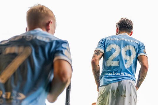 Malmö FFs Sead Haksabanovic gör entré inför andra halvlek