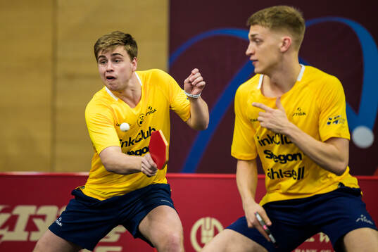 Truls Möregård and Anton Källberg of Sweden
