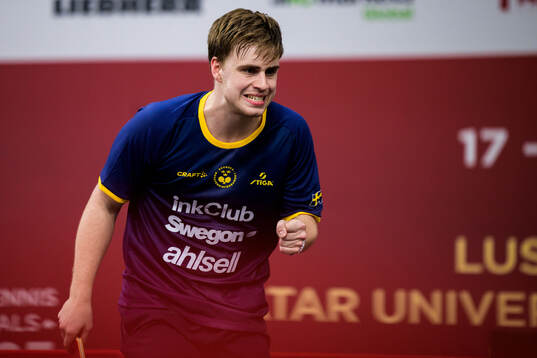 Truls Möregård of Sweden celebrates