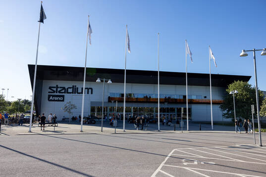 Exteriör vy av Stadium Arena