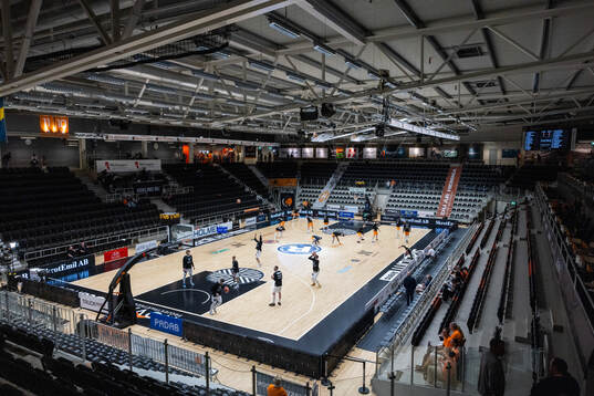 Interiör vy av Stadium Arena