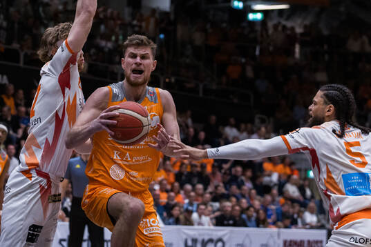 Norrköpings Shane Hunter och Borås Trevor Blondin