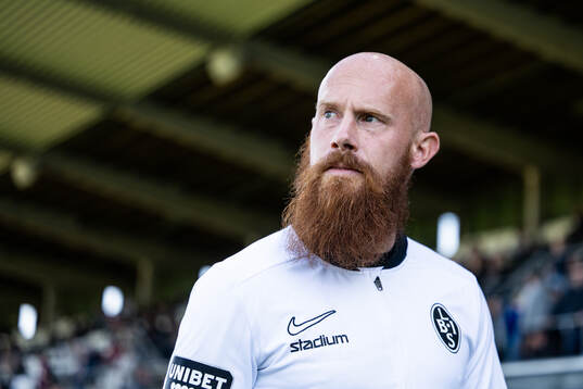 Landskronas tränare Max Mölder