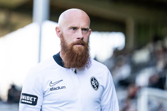 Landskronas tränare Max Mölder