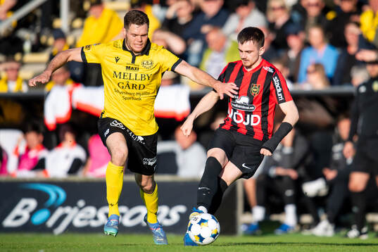 Bla gjennom flere bilder av Fotboll, Allsvenskan, Mjällby - Brommapojkarna