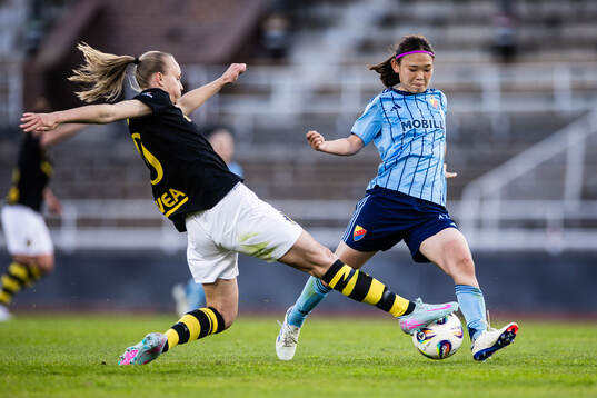 AIKs Matilda Plan och Djurgårdens Urara Watanabe