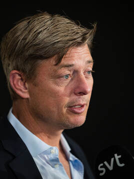 Jon Dahl Tomasson, head coach of the Swedish men's national football team