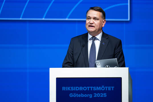 Stefan Bergh, Riksidrottsförbundet,