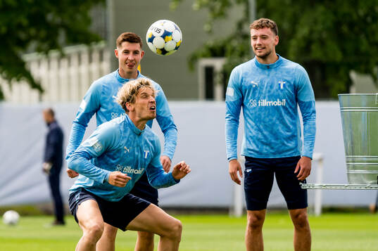 Jens Stryger Larsen, Lasse Berg Johnsen och Colin Rösler