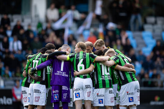 GAIS spelare samlade