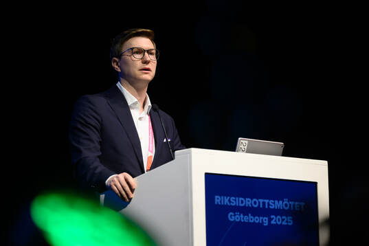 Niklas Ekborg, ombud Svenska Cricketförbundet,