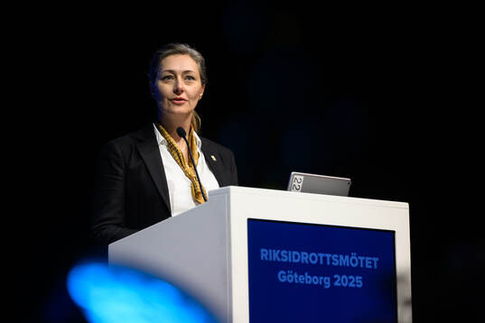 Sandra Ruuda, ombud Svenska Ridsportförbundet,