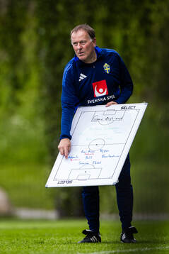 Assistant coach Remy Reijnierse of the Swedish men's national football team