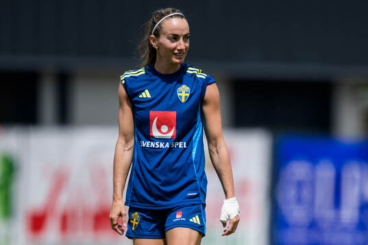 Kosovare Asllani of the Swedish women’s national football team