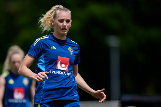 Stina Blackstenius of the Swedish women’s national football team