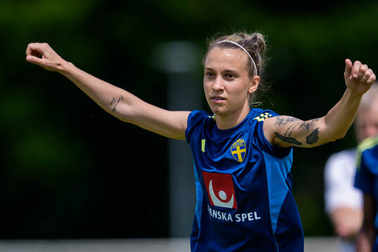 Julia Zigiotti Olme of the Swedish women’s national football team