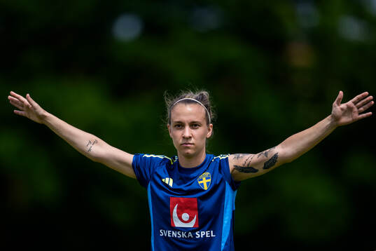 Julia Zigiotti Olme of the Swedish women’s national football team