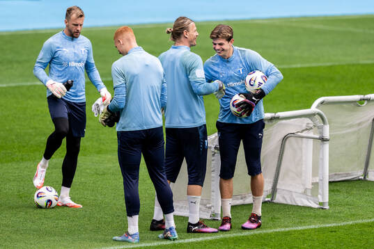 Bla gjennom flere bilder av Fotboll, Svenska Cupen, Final, Malmö FF, Träning