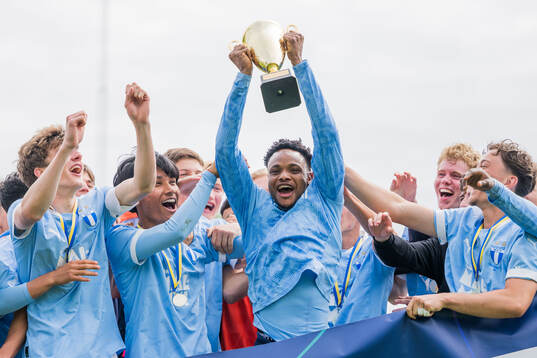Malmö FFs Yassin Mohammed jublar