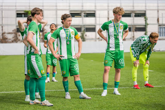 Hammarbys Gustav Andrén deppar