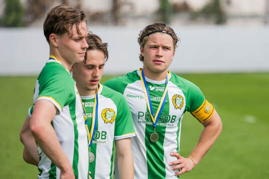 Hammarbys Gustav Andrén deppar