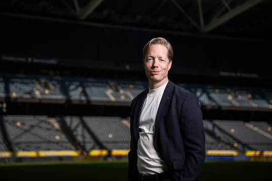 Martin Åkerman från Svenska fotbollförbundets styrelse