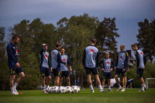 Emil Holm, Hjalmar Ekdal, Hugo Bolin and Hugo Larsson of