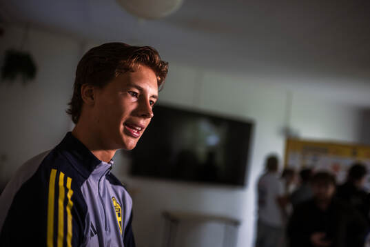 John Mellberg of the Swedish men’s national football team