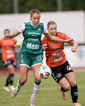 Alingsås Isabella Svanström och Kristianstads Alice Egnér