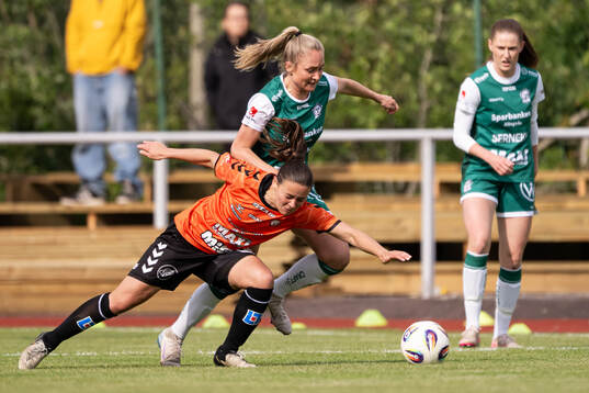 uAlingsås Karin Lundin och Kristianstads Alice Nilsson