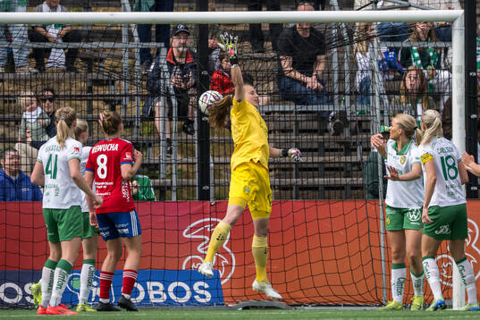 Hammarbys målvakt Anna Tamminen