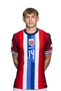 Troy Engseth Nyhammer of the Norwegian under-19 national