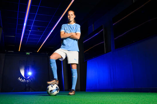 Malmö FF presenterar Karoline Olesen som ny spelare