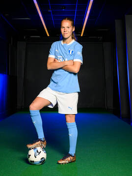Malmö FF presenterar Karoline Olesen som ny spelare
