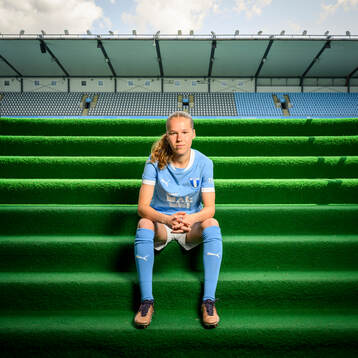 Malmö FF presenterar Karoline Olesen som ny spelare